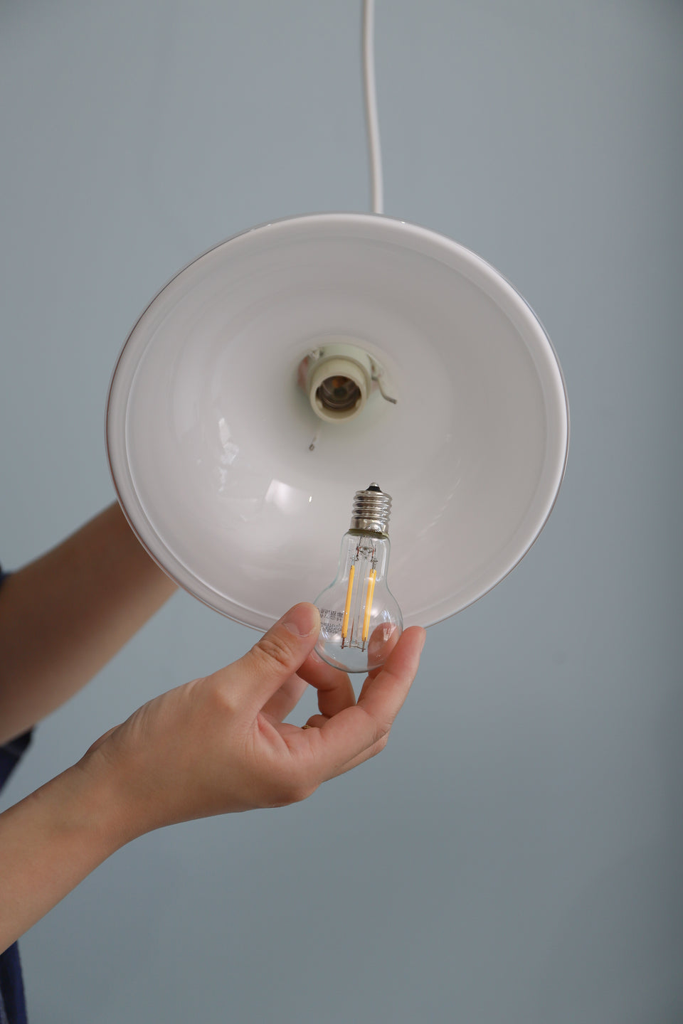 Danish Vintage Holmegaard Pendant Light Mandarin Small/デンマークヴィンテージ ホルムガード ペンダントライト マンダリン 照明 北欧インテリア