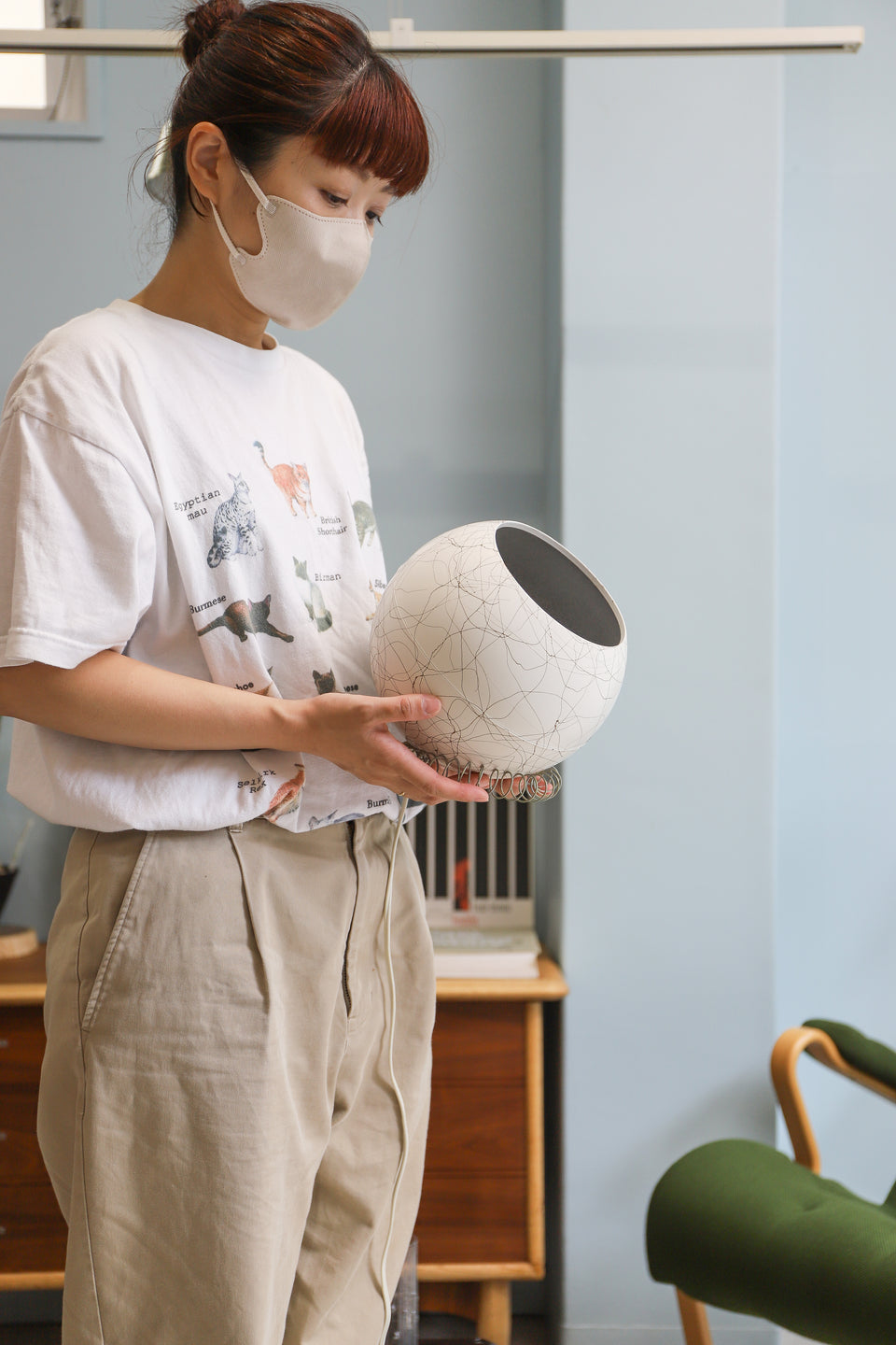 Steber Manufacturing Co. Orblite Table Lamp US Vintage/アメリカヴィンテージ テーブルランプ ミッドセンチュリー 間接照明