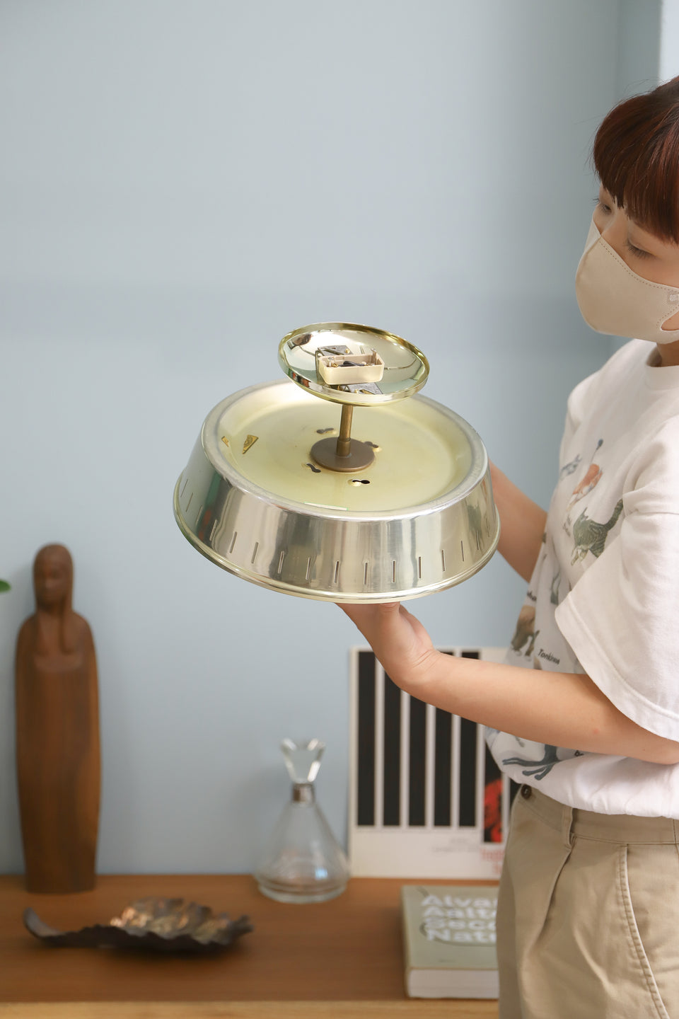 US Vintage Ceiling Light UFO Lamp/アメリカヴィンテージ シーリングライト UFOランプ 間接照明 ミッドセンチュリー