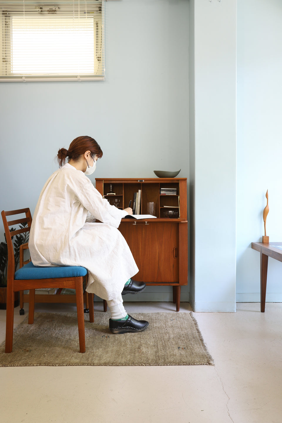 Midcentury Vintage Drink Cabinet Bureau/ミッドセンチュリーヴィンテージ ドリンクキャビネット ビューロー