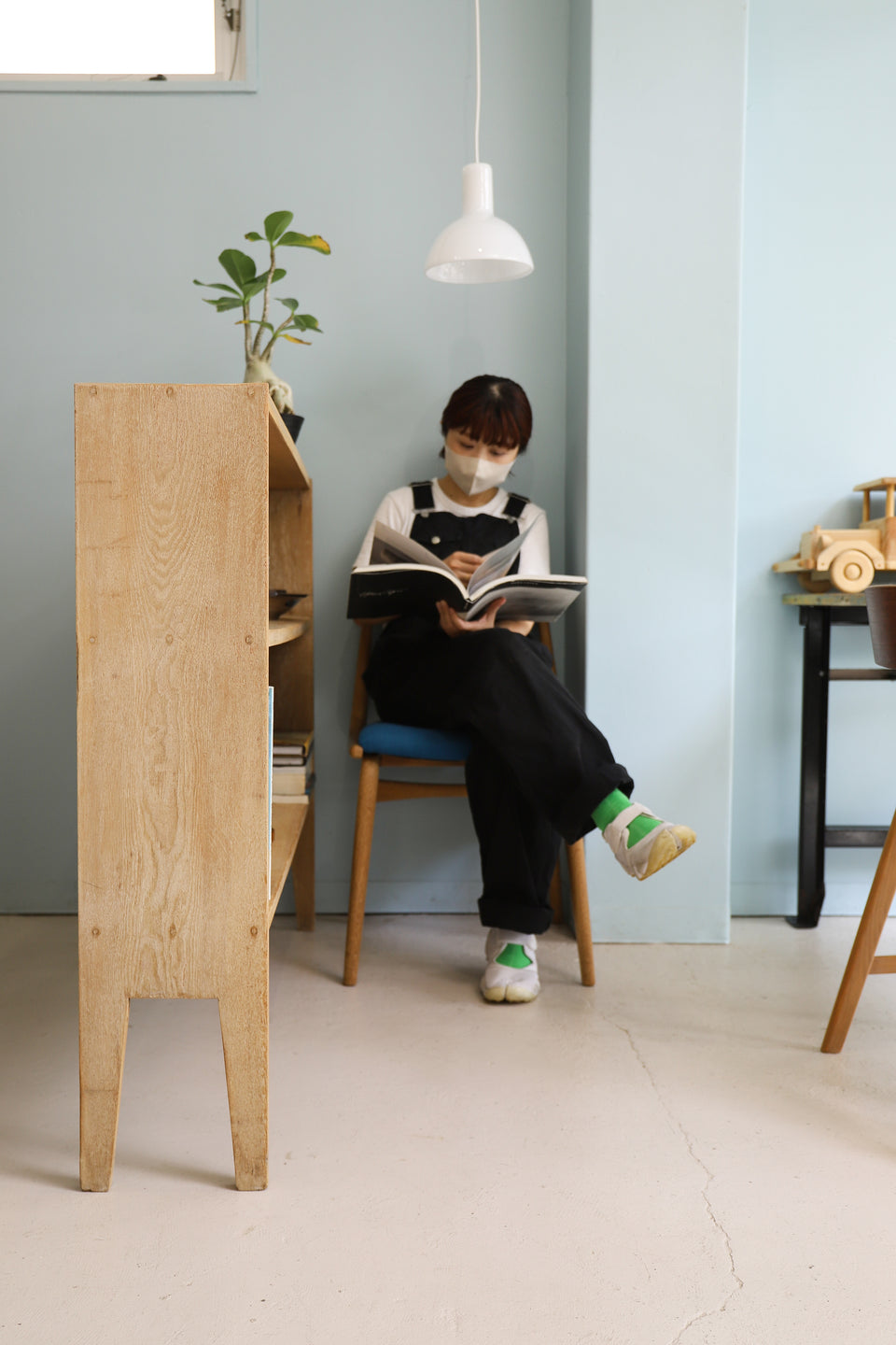 Wooden Book Shelf Japanese Vintage/ジャパンヴィンテージ 木製 ブックシェルフ 本棚 レトロモダン