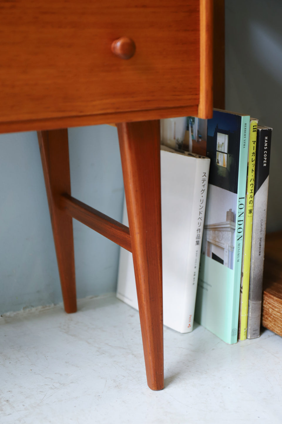 Danish Vintage 2 Drawer Side Chest/デンマーク ヴィンテージ サイドチェスト サイドテーブル チーク材 収納 北欧家具