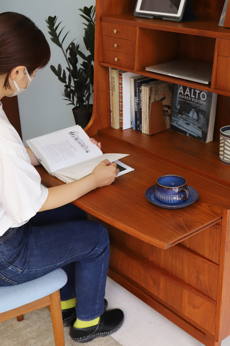 Writing Bureau Teakwood Danish Vintage/デンマークヴィンテージ ライティングビューロー 北欧家具