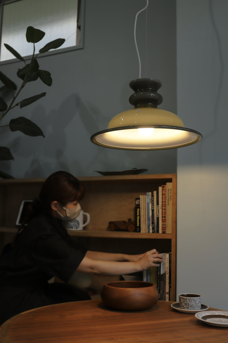 Vintage Holmegaard Pendant Light Tivoli Large Size/ホルムガード ペンダントライト 照明 シセ・ヴェアナー デンマークヴィンテージ