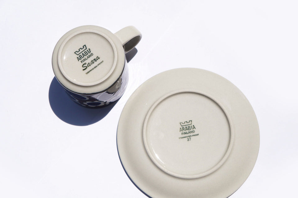 ARABIA Saara Cup and Saucer/アラビア サーラ カップ&ソーサー 北欧食器 ヴィンテージ フィンランド