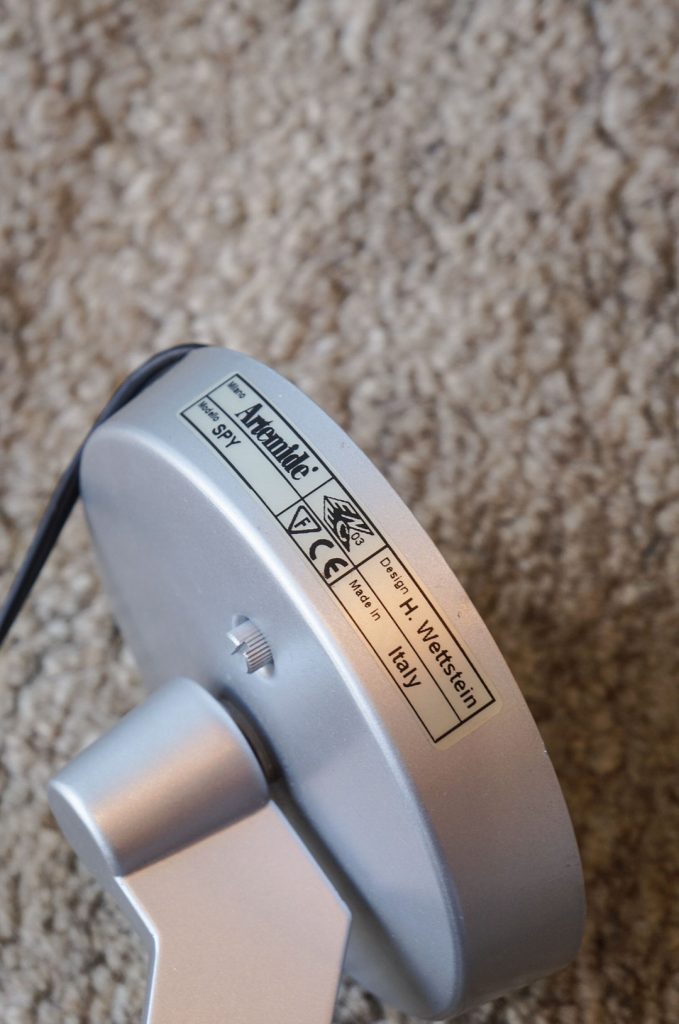 Artemide Wall Lamp SPY H.Wettstein/アルテミデ ウォールランプ スパイ ハンス・ウェッツスタイン