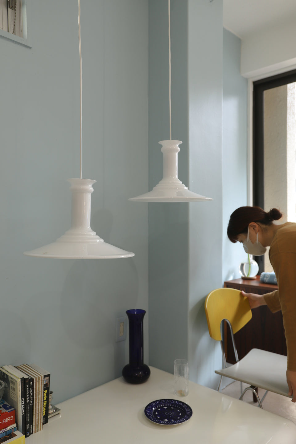 Danish Vintage Holmegaard Pendant Light Mythos Medium/デンマークヴィンテージ ホルムガード ミュトス ペンダントライト 照明 北欧インテリア ミディアム