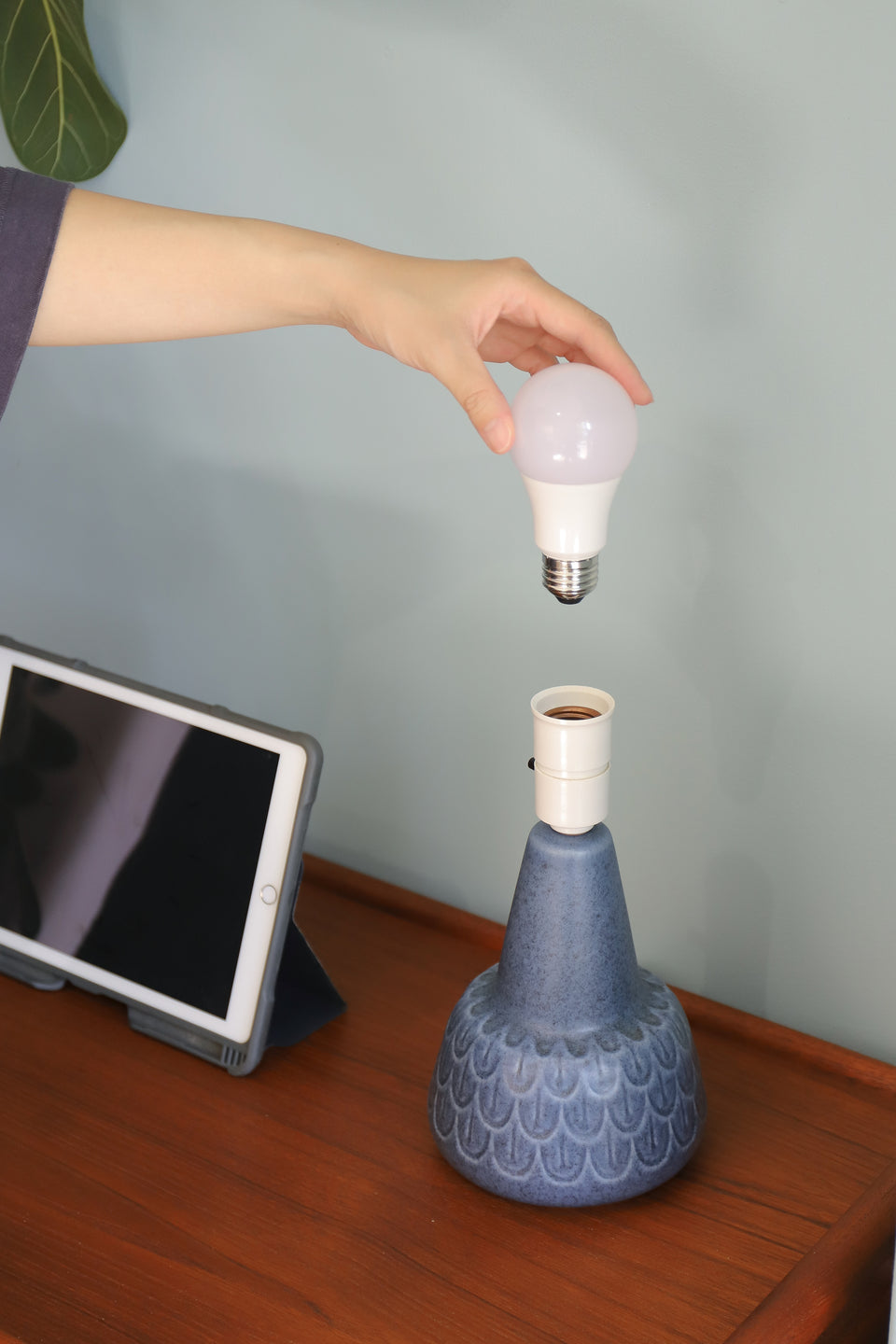 Danish Vintage Søholm Table Lamp Model 1015/スーホルム テーブルランプ エイナー・ヨハンセン 間接照明 北欧インテリア デンマークヴィンテージ