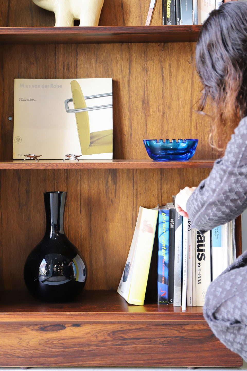Slim Bookcase Rosewood Hundevad&Co. Danish Vintage/デンマークヴィンテージ スリムブックケース 本棚 ローズウッド 収納 北欧インテリア