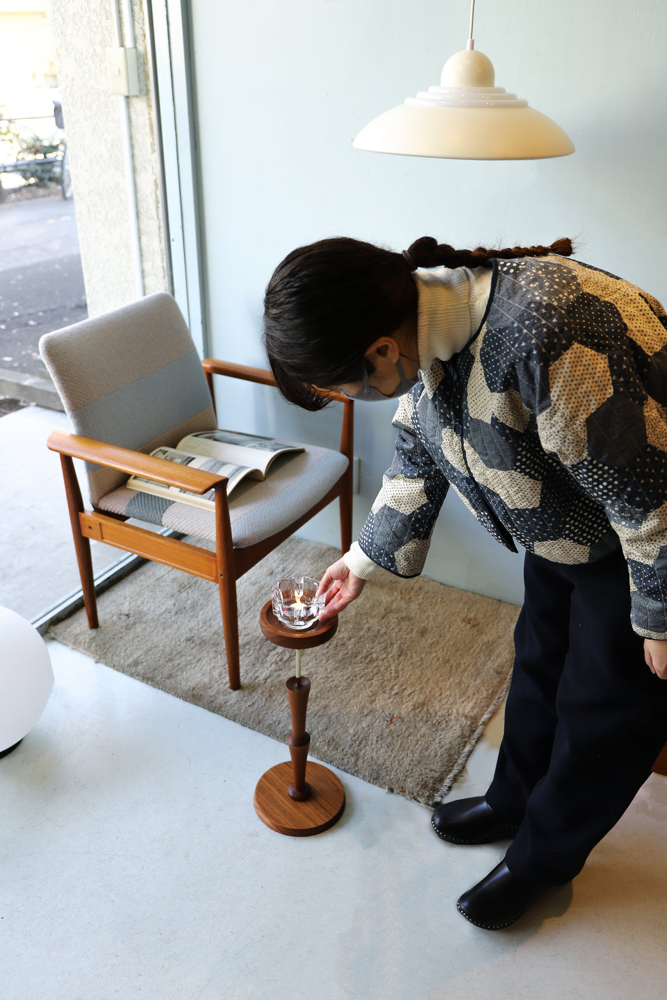 Plant Stand Teakwood Danish Vintage/デンマークヴィンテージ プラントスタンド チーク材 北欧インテリア