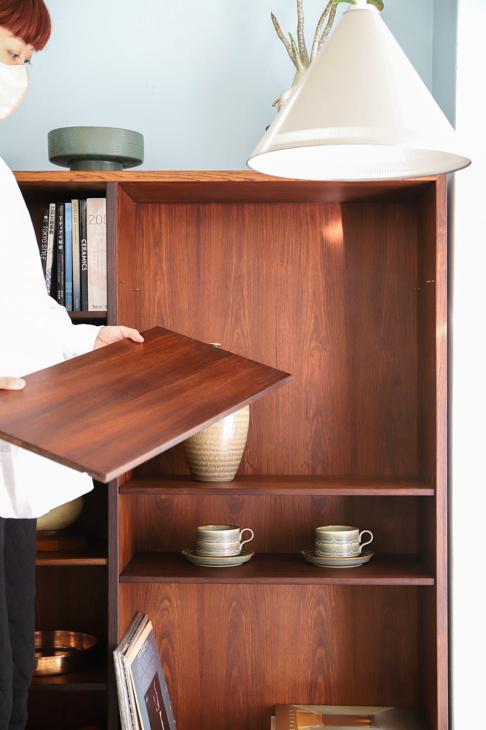 Danish Vintage Omann Jun Møbelfabrik Rosewood Bookcase No.6/デンマークヴィンテージ ブックケース 本棚 オマーン・ユン ローズウッド 北欧家具