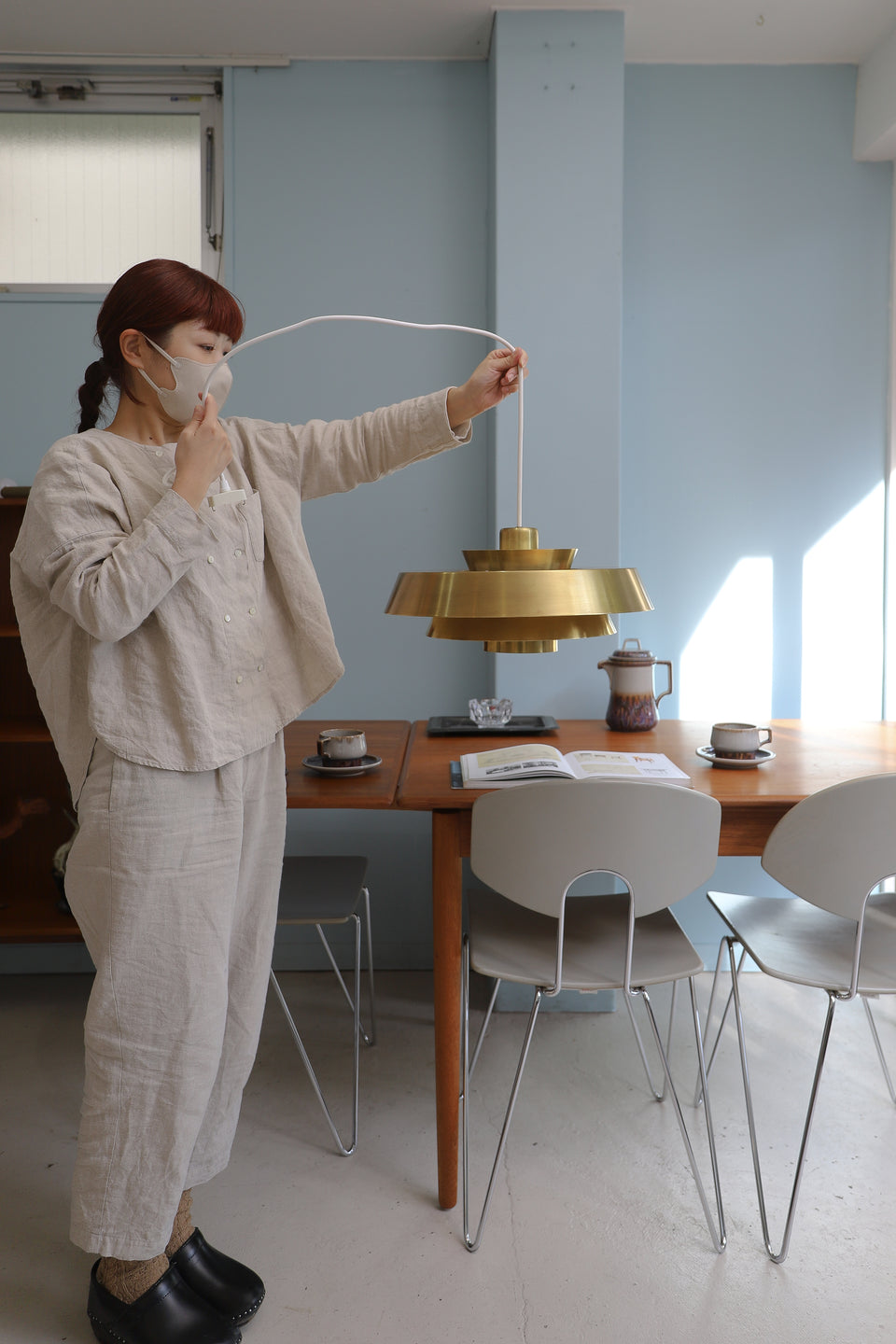 Danish Vintage Fog&Mørup Nova Pendant Light Jo Hammerborg/デンマークヴィンテージ フォグ&モーラップ ペンダントライト ヨー・ハーマボー 照明 北欧インテリア