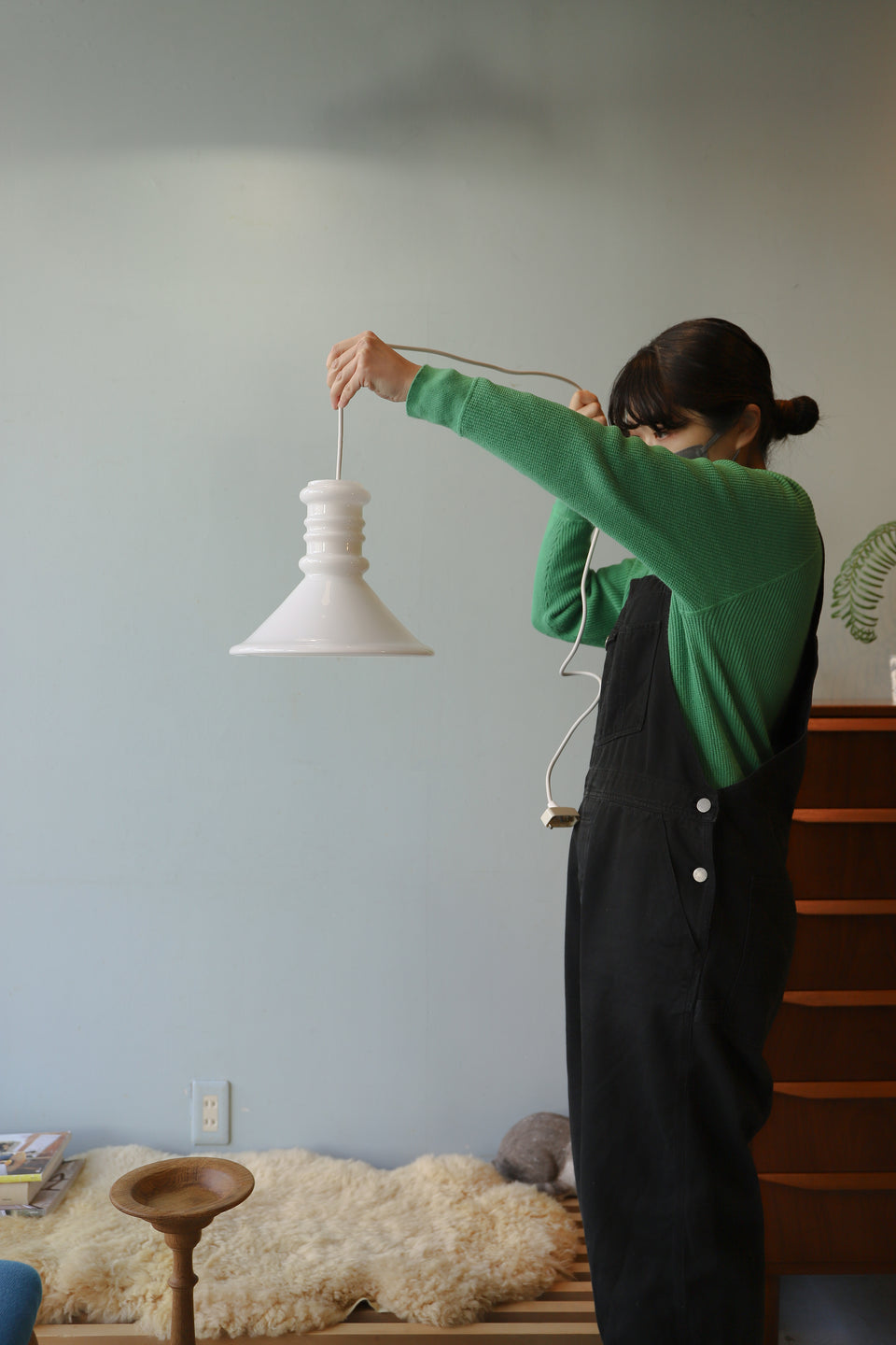 Vintage Holmegaard Pendant Light Apoteker Danish Modern/デンマークヴィンテージ ホルムガード ペンダントライト シセ・ヴェアナー