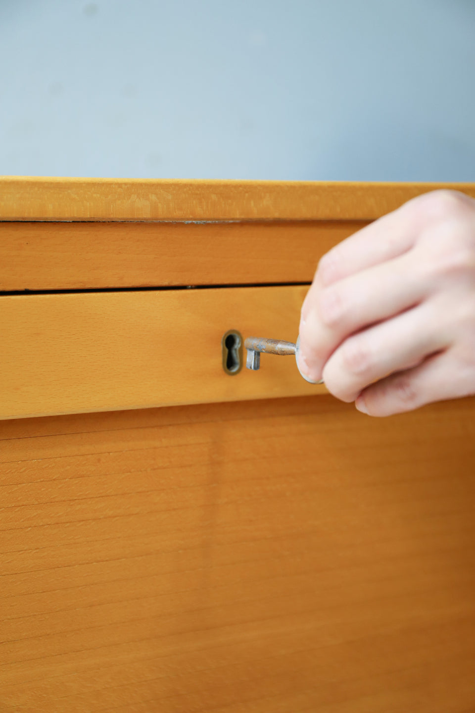 Roll Up File Cabinet Scandinavian Vintage/デンマークヴィンテージ ロールアップ ファイルキャビネット 蛇腹 北欧家具