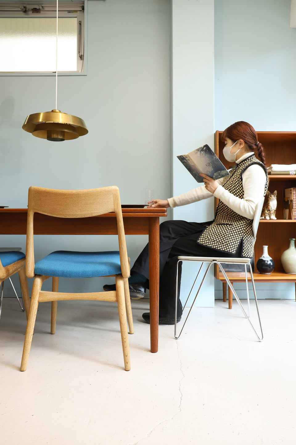 Vintage Andreas Tuck Extension Dining Table AT316 Hans J.Wegner/アンドレス・タック エクステンション ダイニングテーブル ハンス・J・ウェグナー 北欧家具