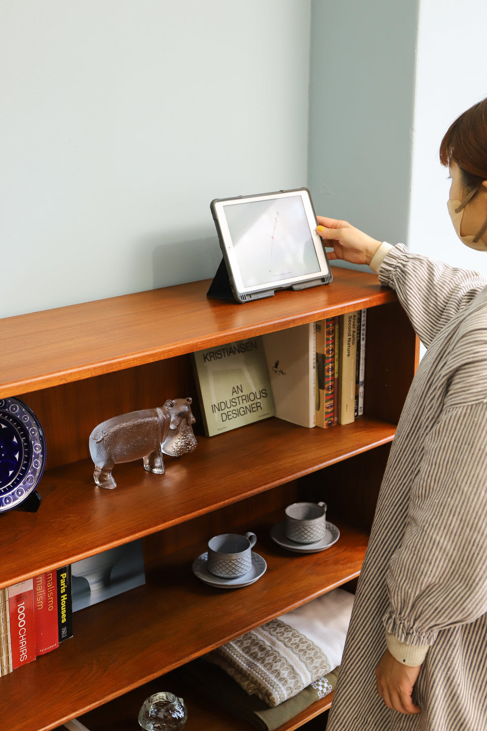 Søborg Møbler Børge Mogensen Teakwood Bookcase/ソボーモブラー ボーエ・モーエンセン ブックケース 本棚 デンマークヴィンテージ