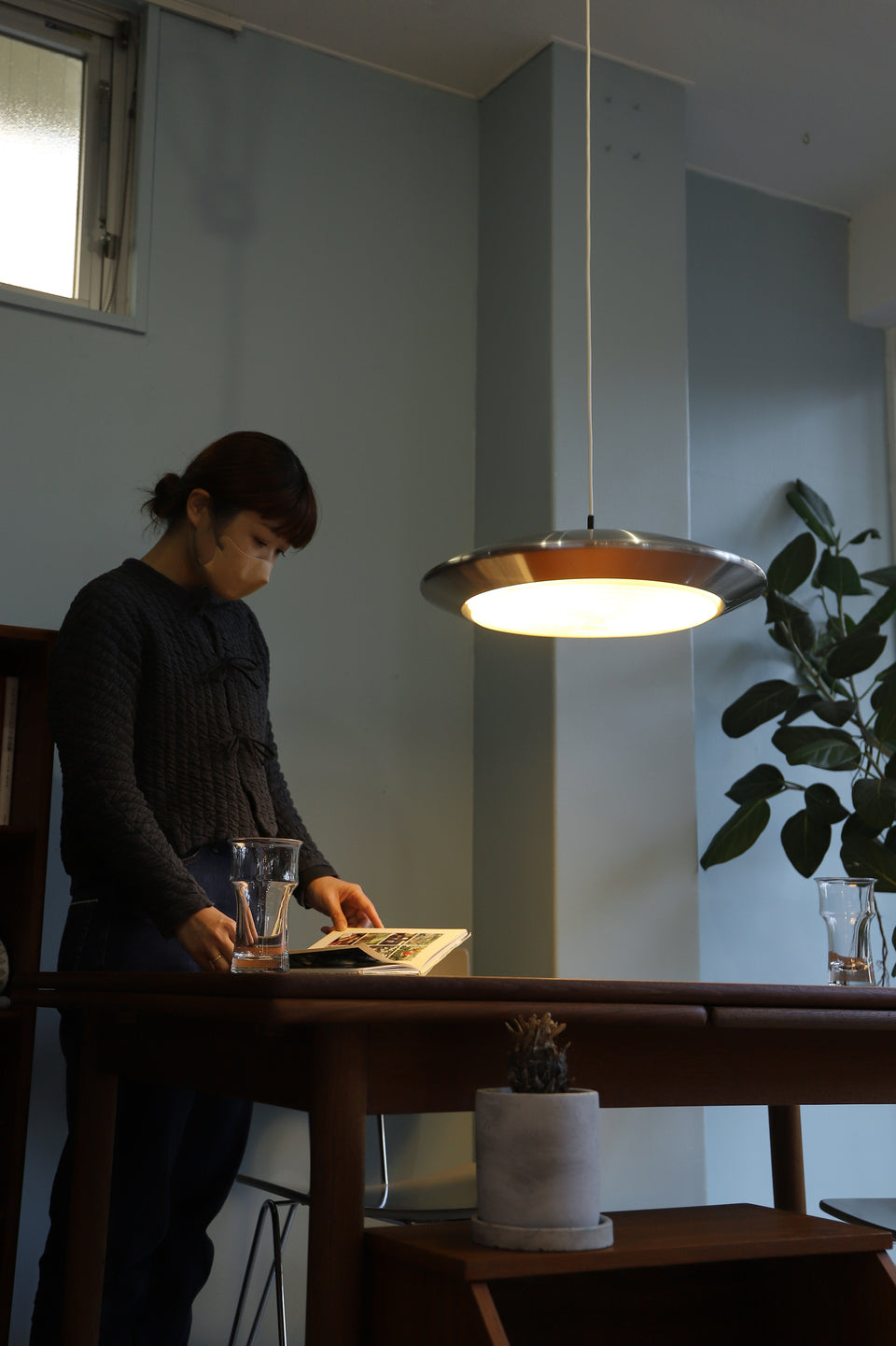 Fog&Mørup Silver Diskos Pendant Light Jo Hammerborg/フォグ&モーラップ ペンダントライト ヨー・ハーマボー シルバー 照明 北欧インテリア