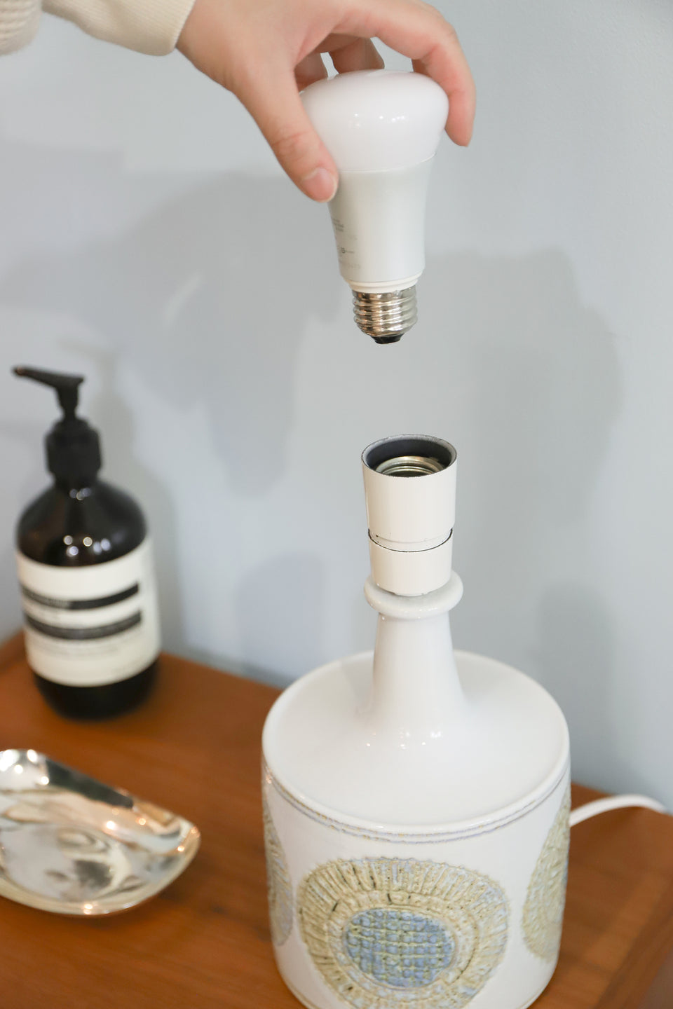 Fog&Morup Royal Copenhagen Table Lamp Tenera/デンマークヴィンテージ テーブルランプ ロイヤルコペンハーゲン テネラ 間接照明 北欧インテリア