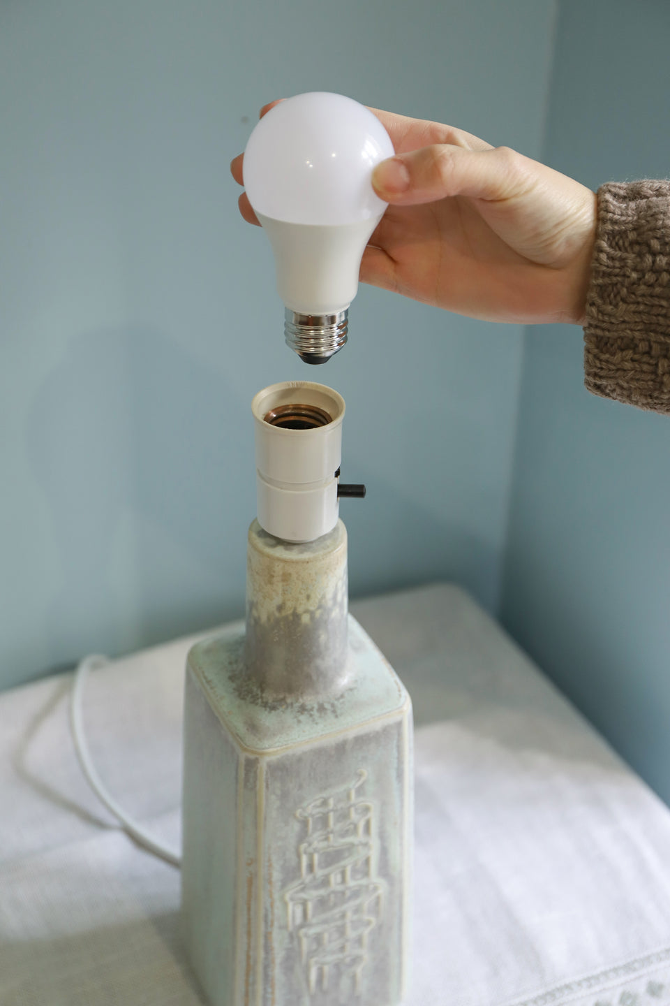 Danish Vintage Desiree Table Lamp/デンマークヴィンテージ デジレ テーブルランプ 間接照明 北欧インテリア