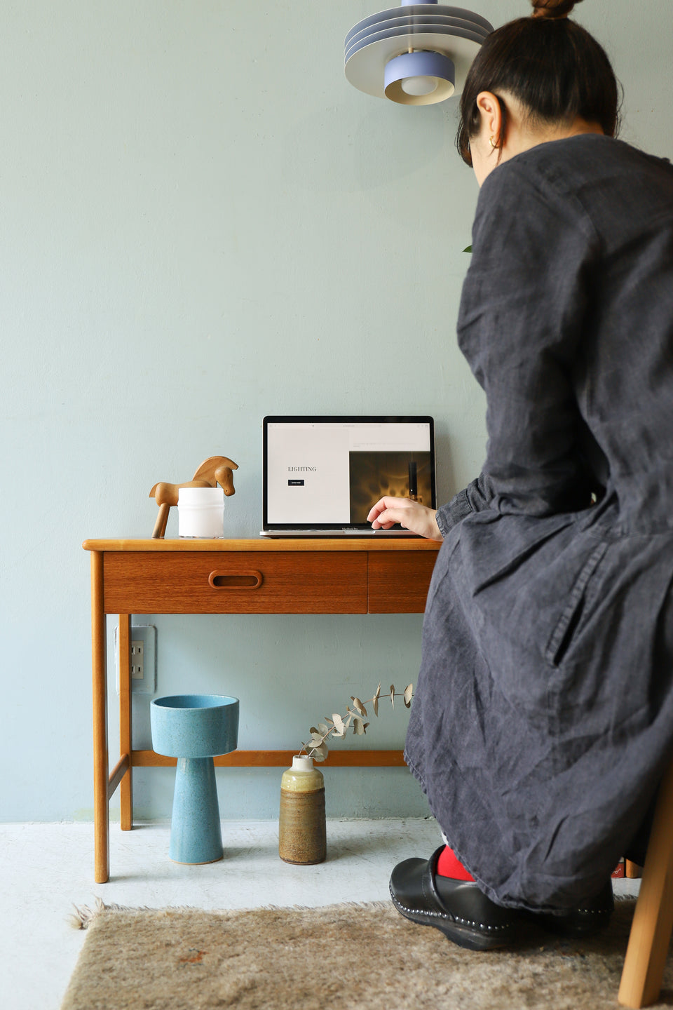 Scandinavian Vintage Console Chest Table/北欧ヴィンテージ コンソールテーブル チェスト