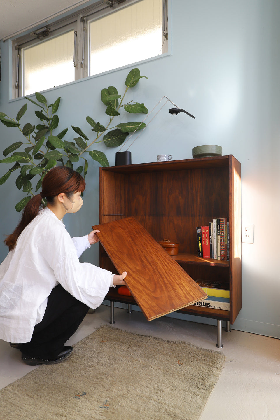 Danish Vintage Mahogany Bookcase/デンマークヴィンテージ マホガニー材 本棚 ブックケース 北欧家具