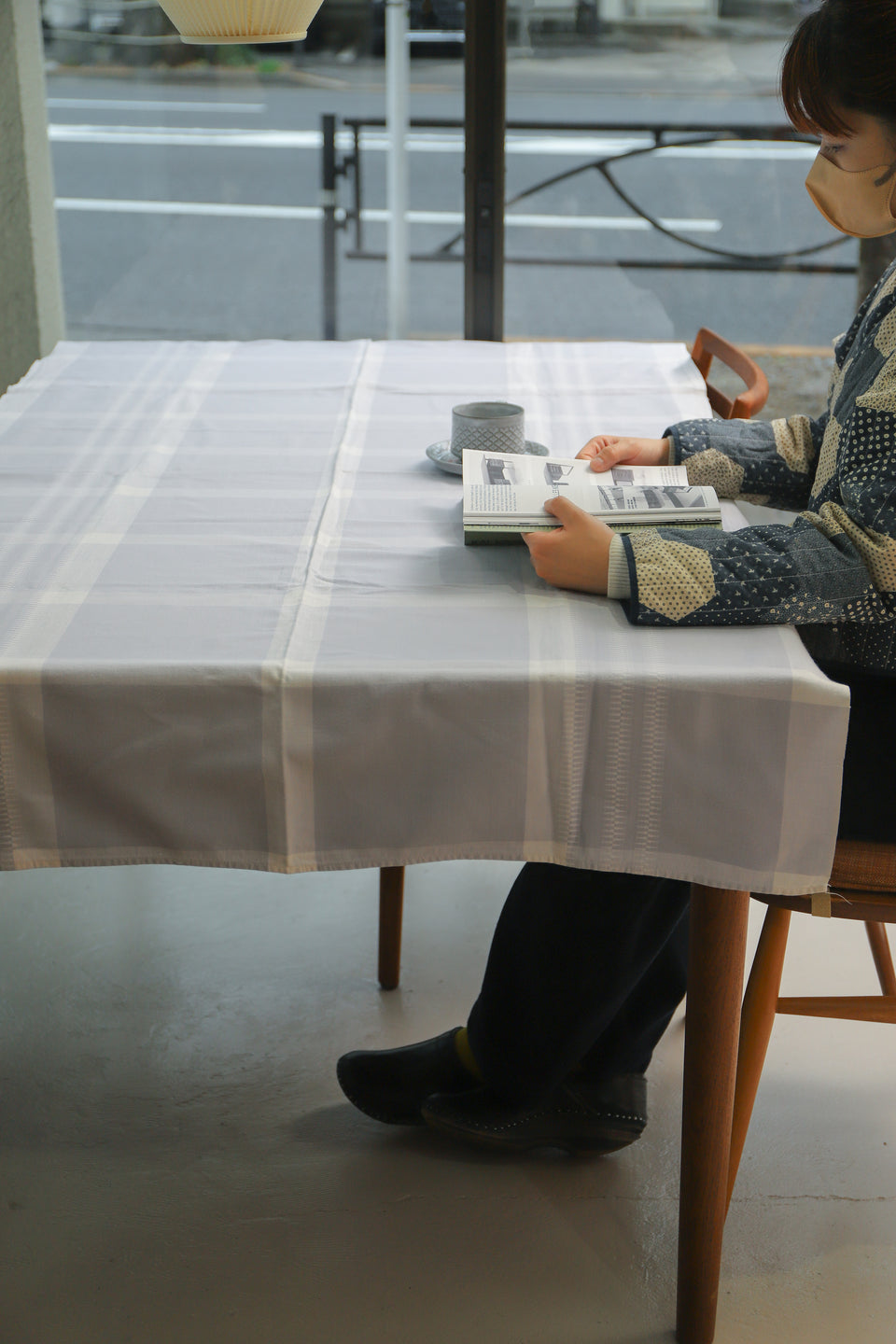 Scandinavian Vintage Table Cloth Fabric Interior/ヴィンテージ ファブリック テーブルクロス カーテン 北欧インテリア