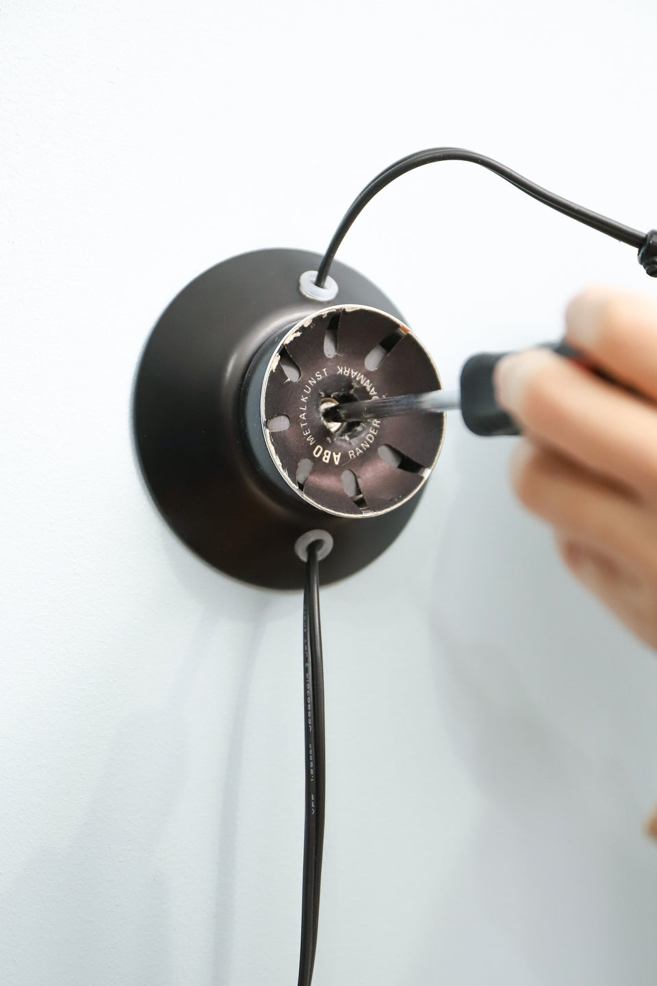 Danish Vintage Abo Randers Magnet Ball Lamp/デンマークヴィンテージ アボランダース ボールランプ ウォールランプ 間接照明 北欧インテリア