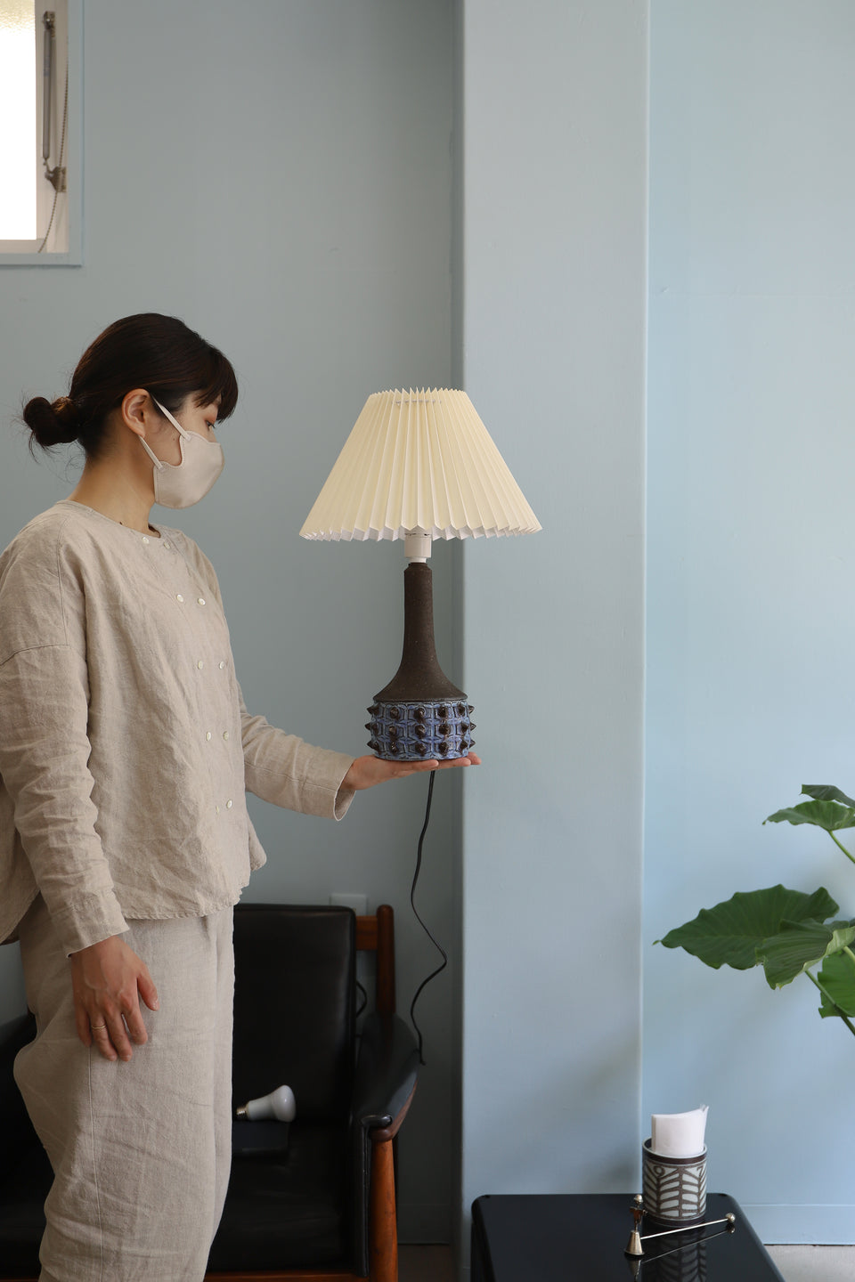 Danish Vintage Axella Table Lamp/デンマークヴィンテージ アクセラ テーブルランプ 間接照明 北欧インテリア