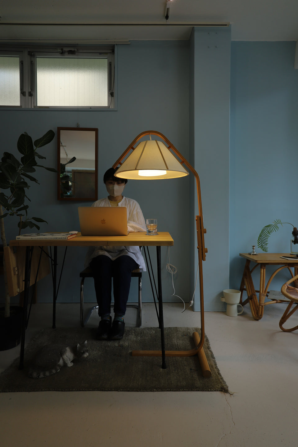 Aneta Floor Lamp Swedish Vintage/スウェーデンヴィンテージ アネタ フロアランプ 間接照明 北欧インテリア