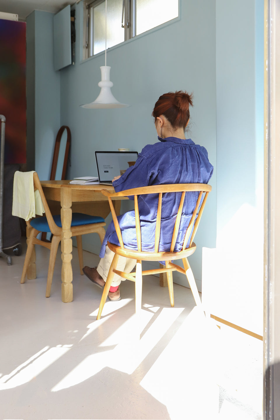 1950’s UK Vintage Ercol Windsor Chair Model 449A Cowhorn Smoker’s/イギリスヴィンテージ アーコール ウィンザーチェア カウホーン スモーカーズ 椅子