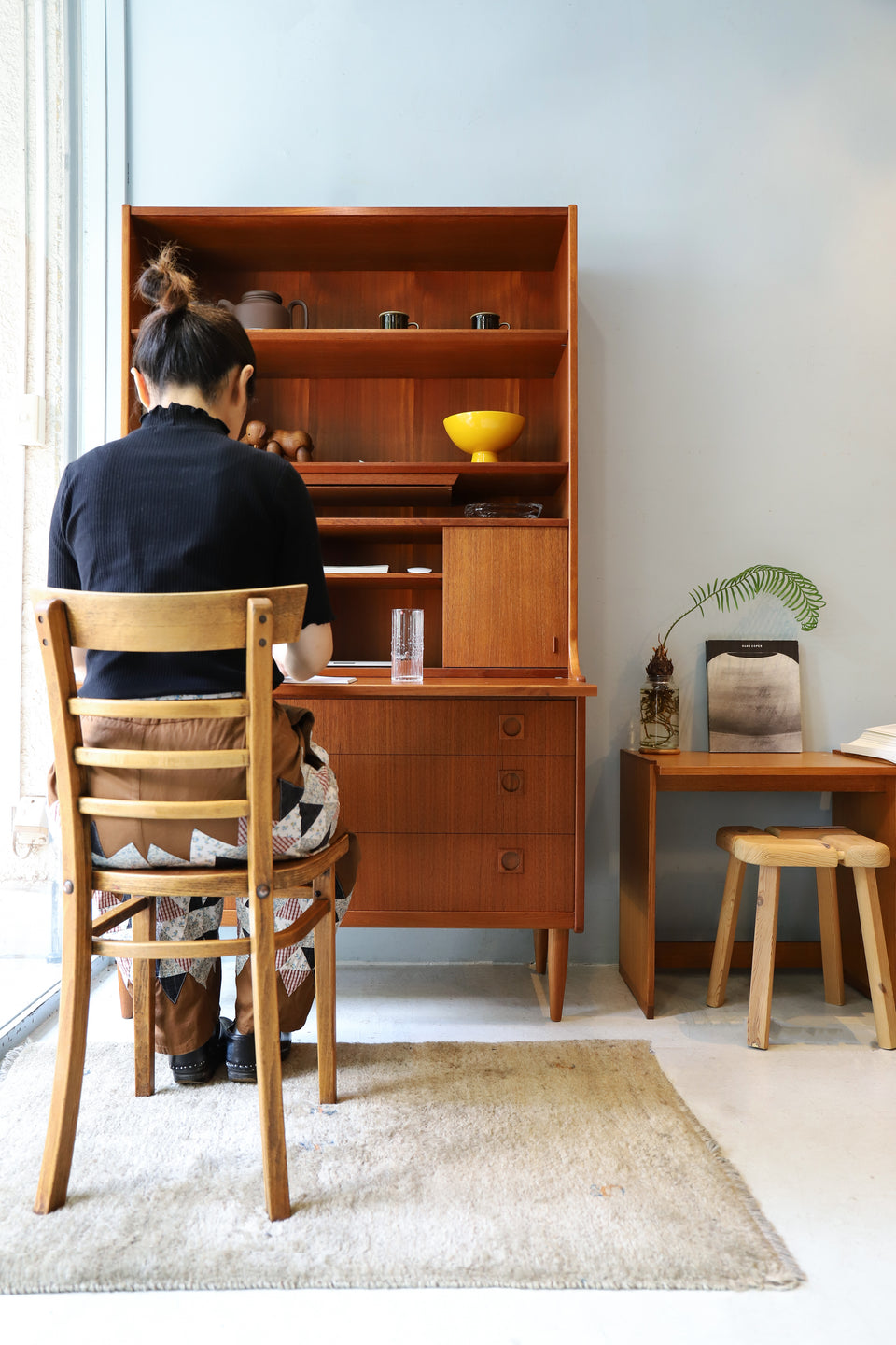 Danish Vintage Farsø Møbelfabrik Bookcase/デンマークヴィンテージ ブックケース ビューロー