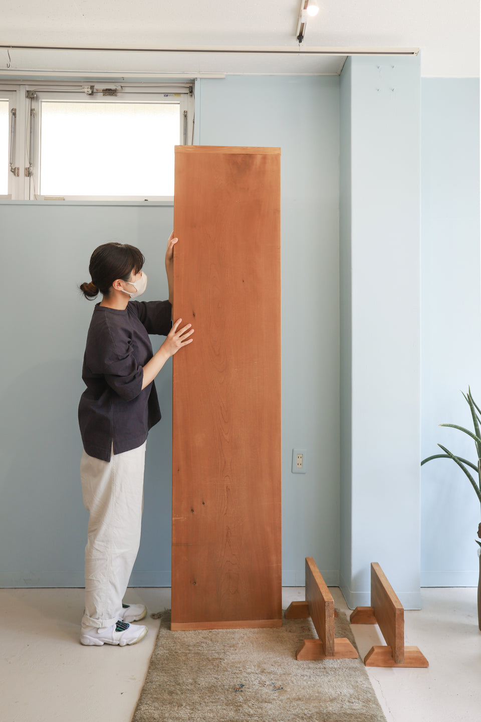 Japanese Vintage Cutting Low Table Board/ジャパンヴィンテージ 裁ち台 ローボード 古道具