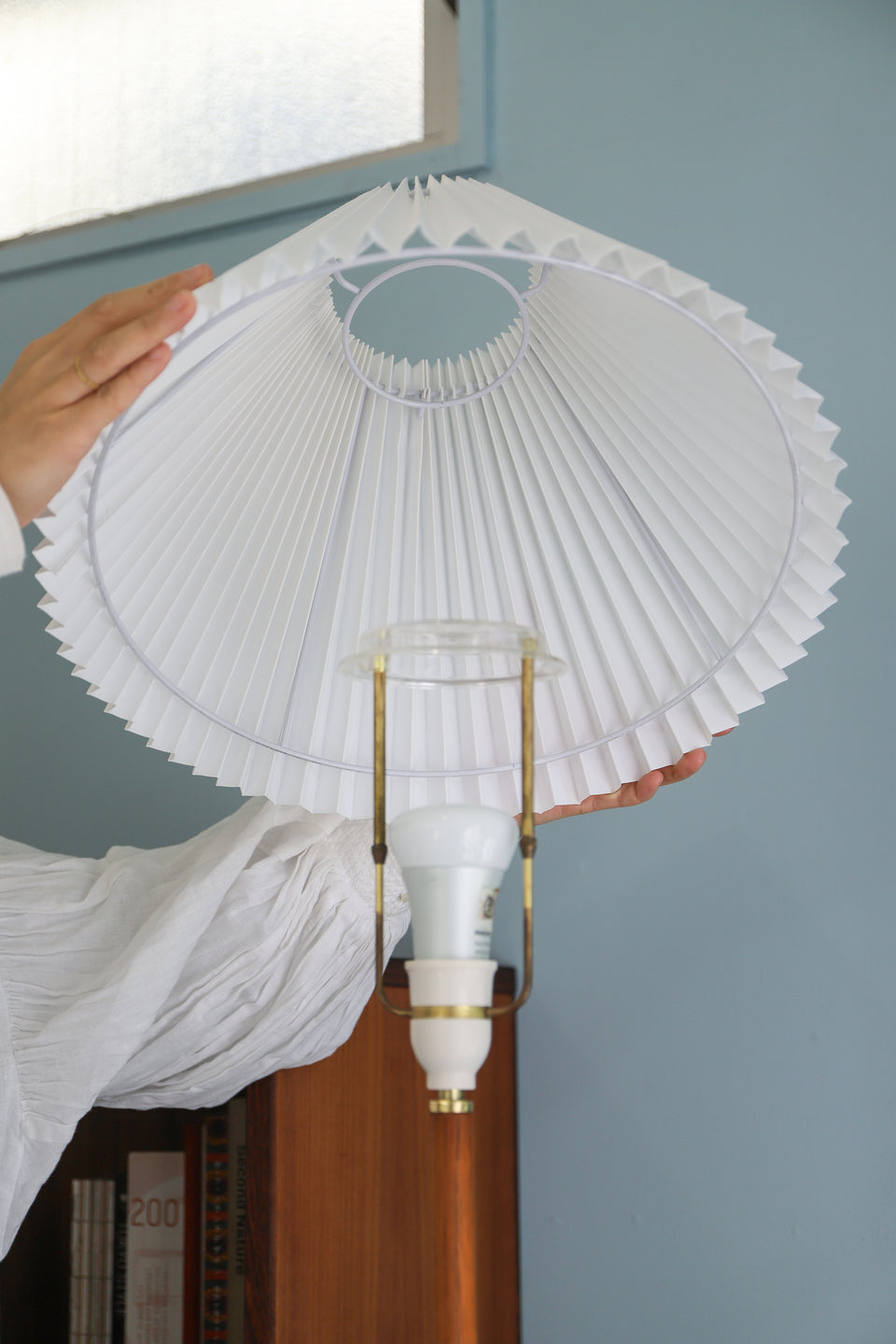 Swedish Vintage Floor Stand Teakwood/スウェーデンヴィンテージ フロアスタンドライト チーク材 間接照明 北欧インテリア