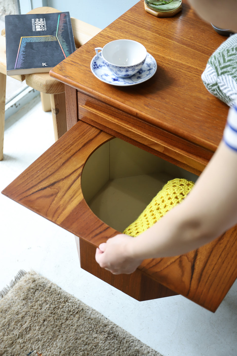 CFC Silkeborg Sewing Table Johannes Andersen/デンマークヴィンテージ ソーイングテーブル ヨハネス・アンダーセン