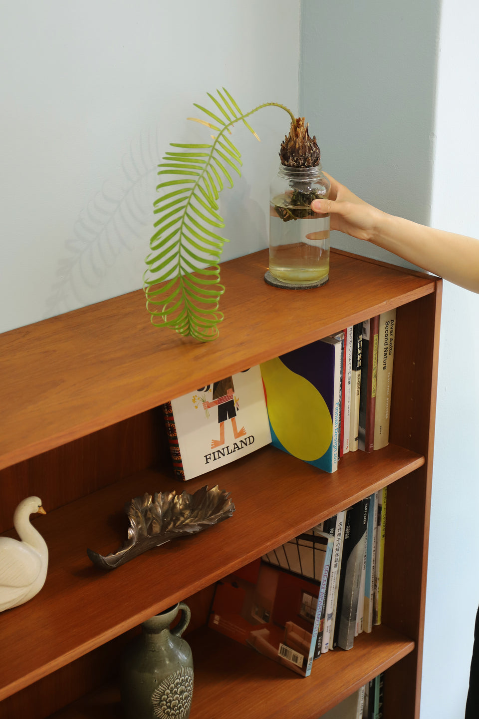 Danish Vintage Bookcase Shelf Teakwood/デンマークヴィンテージ ブックケース 本棚 チーク材 収納 北欧家具