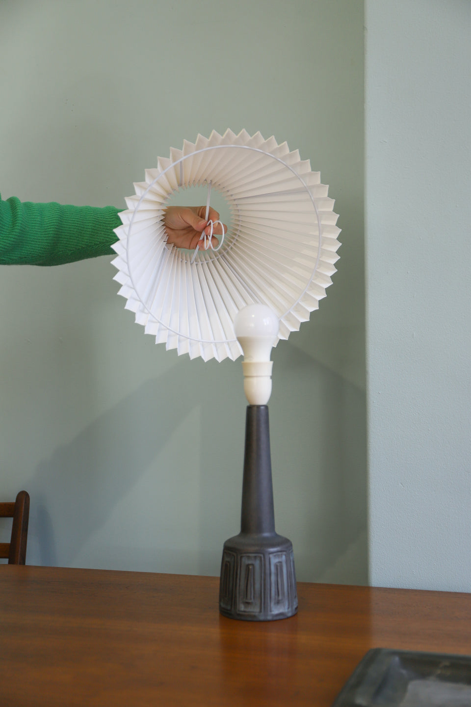 Helge Østerberg Table Lamp Danish Vintage/デンマークヴィンテージ ヘルゲ・オスターバーグ テーブルランプ 間接照明 北欧インテリア