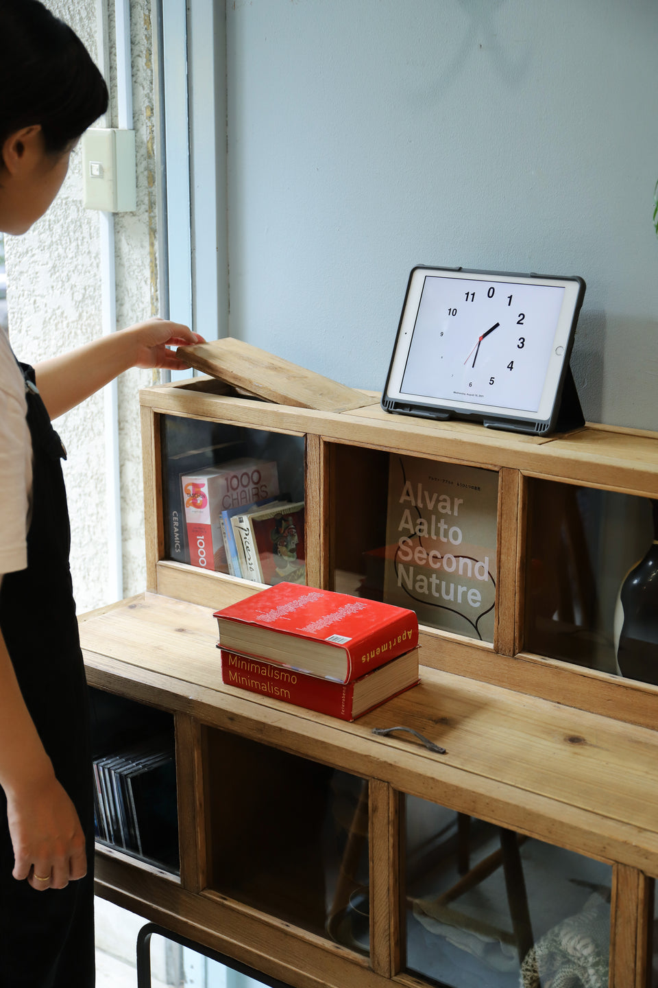 Japanese Vintage Glass Display Case/ジャパンヴィンテージ ガラスショーケース レトロ 古道具