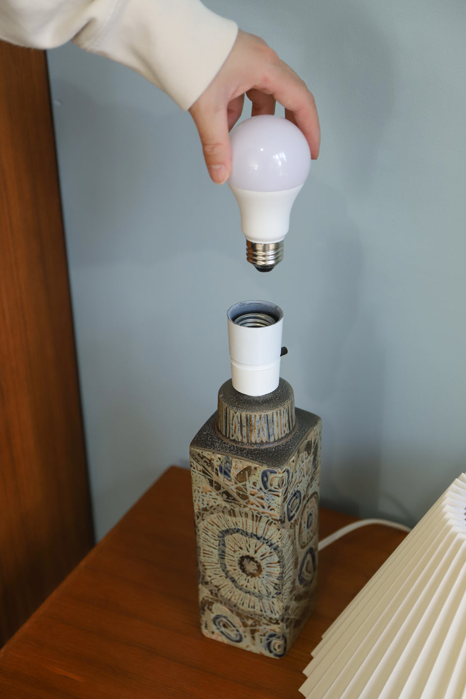 Royal Copenhagen Baca Table Lamp Nils Thorsson Danish Vintage/デンマークヴィンテージ ロイヤルコペンハーゲン バッカ テーブルランプ ニルス・トーソン 北欧インテリア