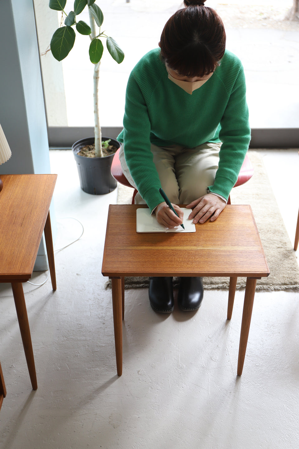 Teakwood Nesting Table Danish Vintage/デンマークヴィンテージ ネストテーブル サイドテーブル チーク材 北欧家具