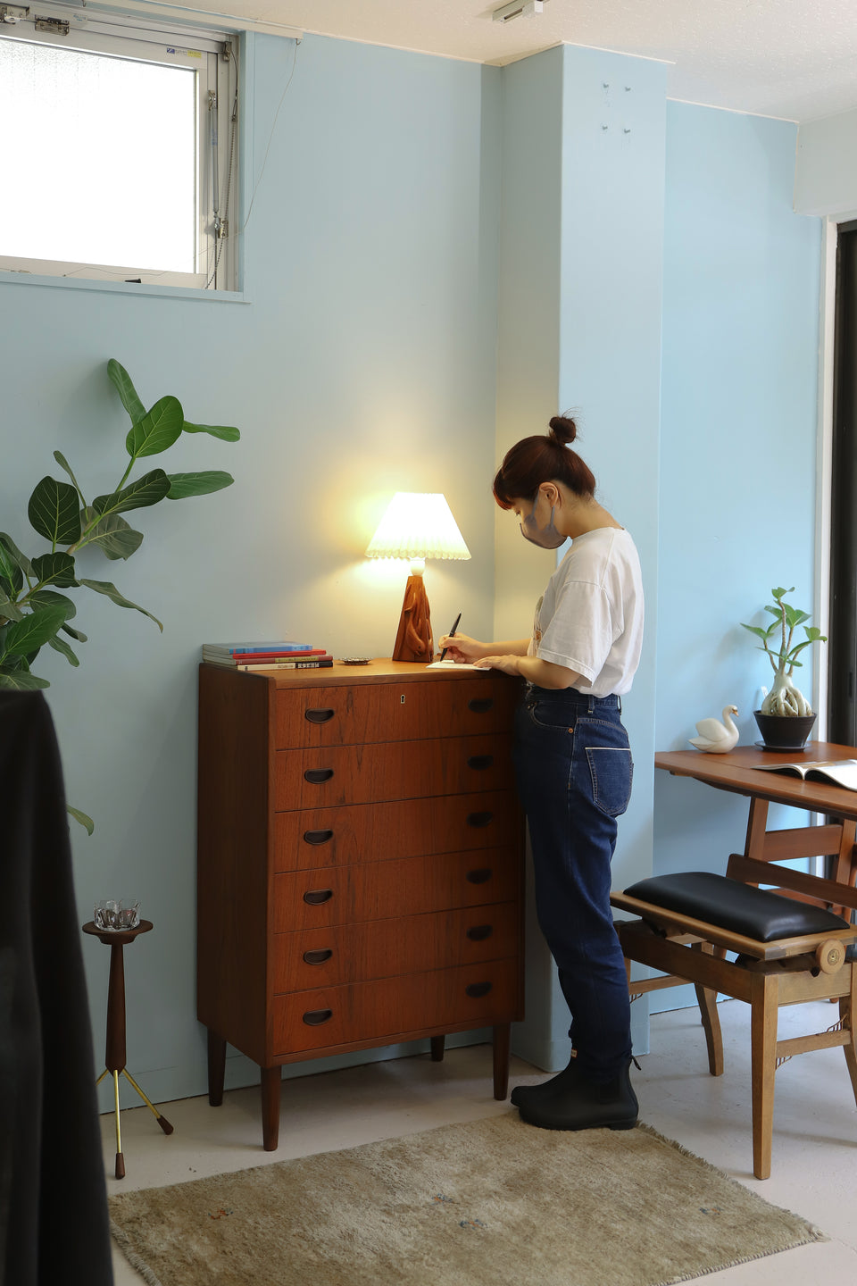 Danish Vintage P. Westergaard Møbelfabrik High Chest 6drawer/デンマークヴィンテージ ハイチェスト 6段 収納 北欧家具