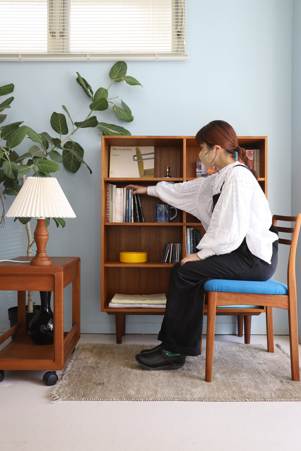 Vintage Bookcase Shelf Teakwood Danish/デンマークヴィンテージ ブックケース 本棚 チーク材 収納 北欧家具