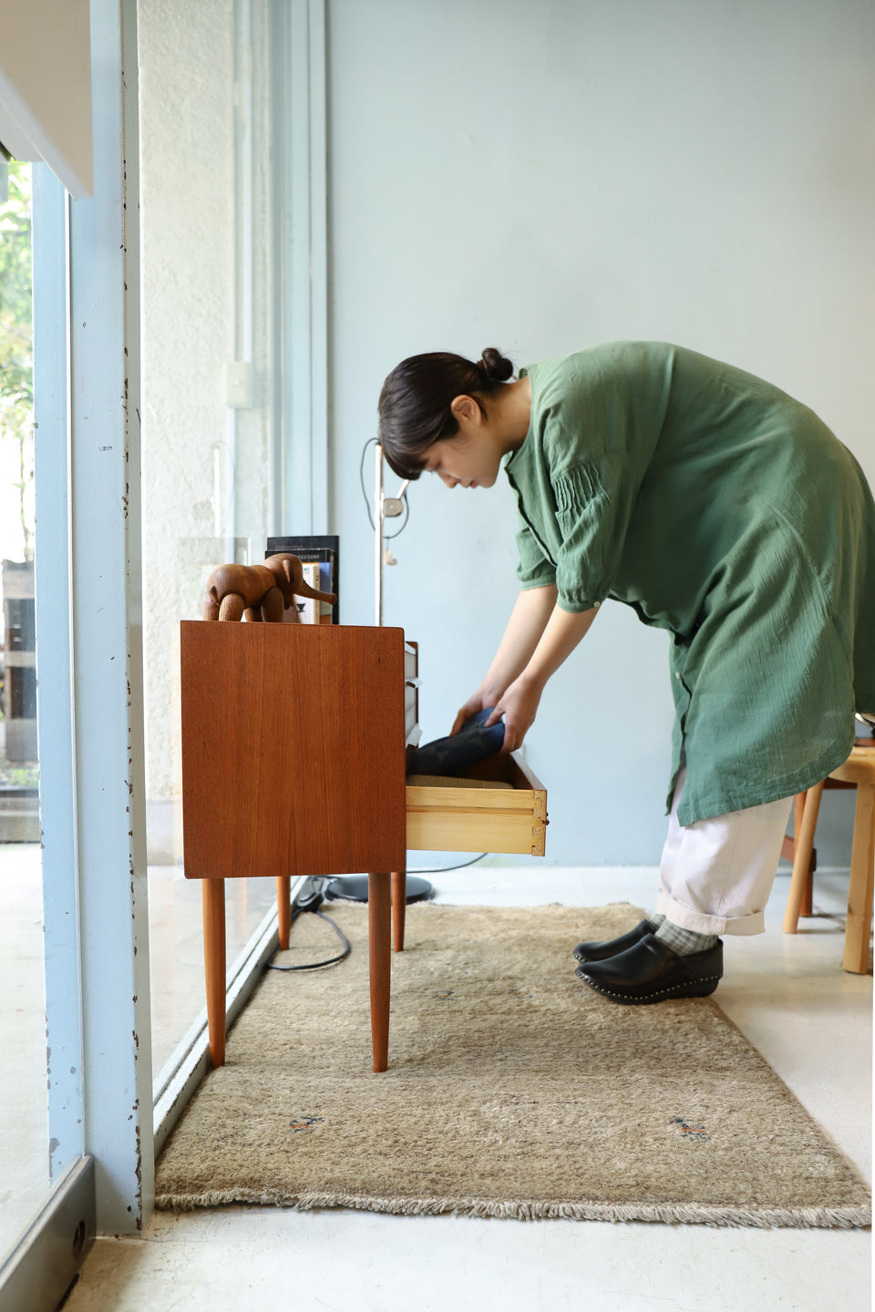Danish Vintage Small Chest 3Drawers/デンマークヴィンテージ スモールチェスト 3段 チーク材