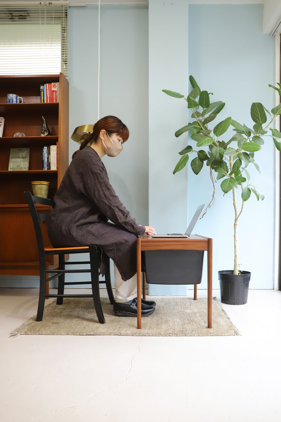 Danish Vintage Sewing Side Table/デンマークヴィンテージ ソーイング サイドテーブル 北欧家具