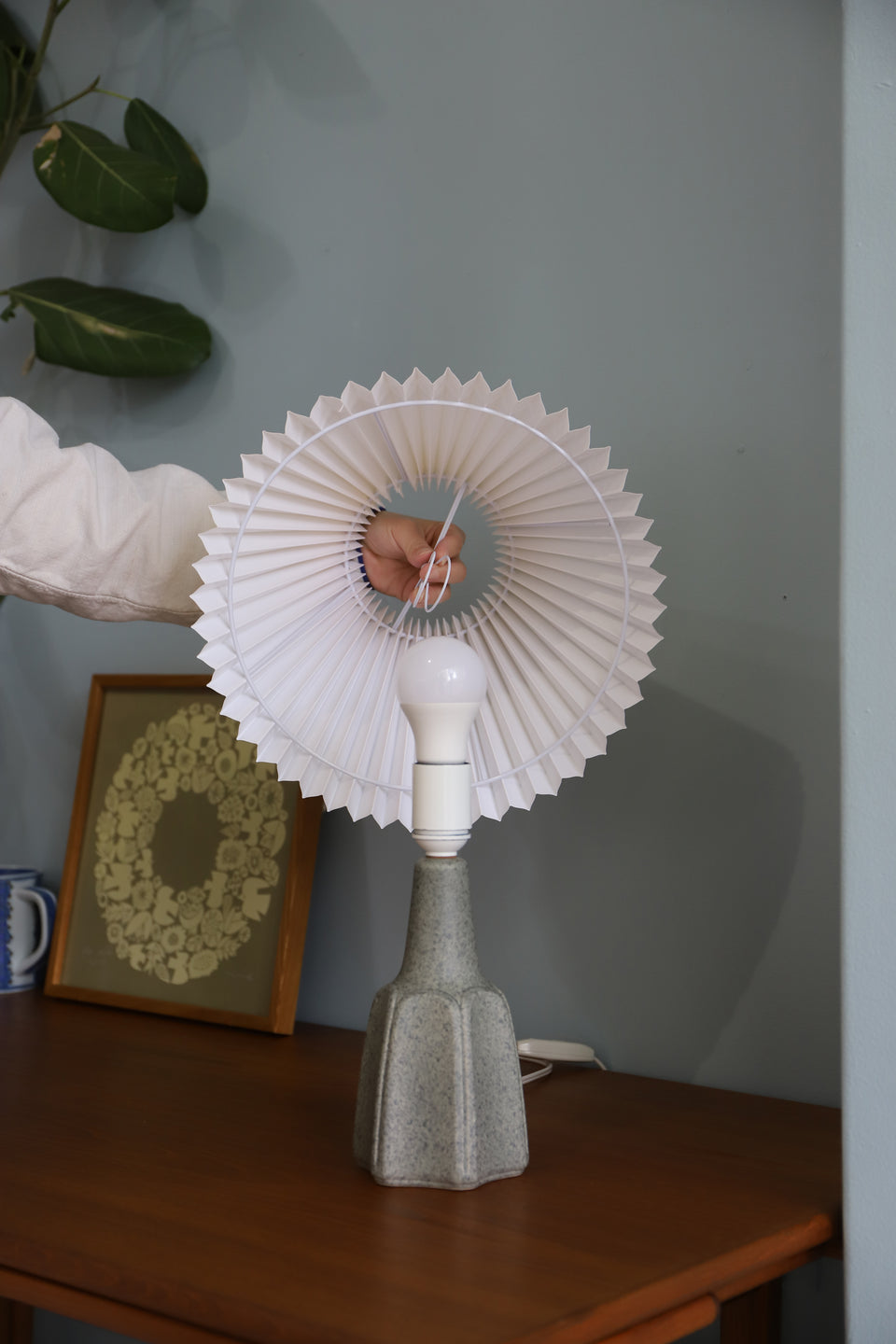 Danish Vintage Søholm Table Lamp Einar Johansen/スーホルム テーブルランプ デンマークヴィンテージ 間接照明 北欧インテリア