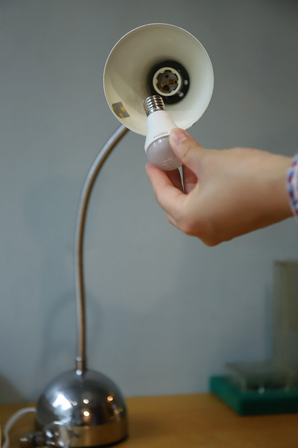 Industrial Vintage Gooseneck Table Lamp/ヴィンテージ グースネック デスクランプ インダストリアル