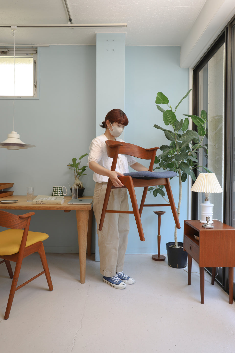 Danish Vintage Korup Stolefabrik Dining Chair/デンマークヴィンテージ ネイルチェア ダイニングチェア 北欧家具
