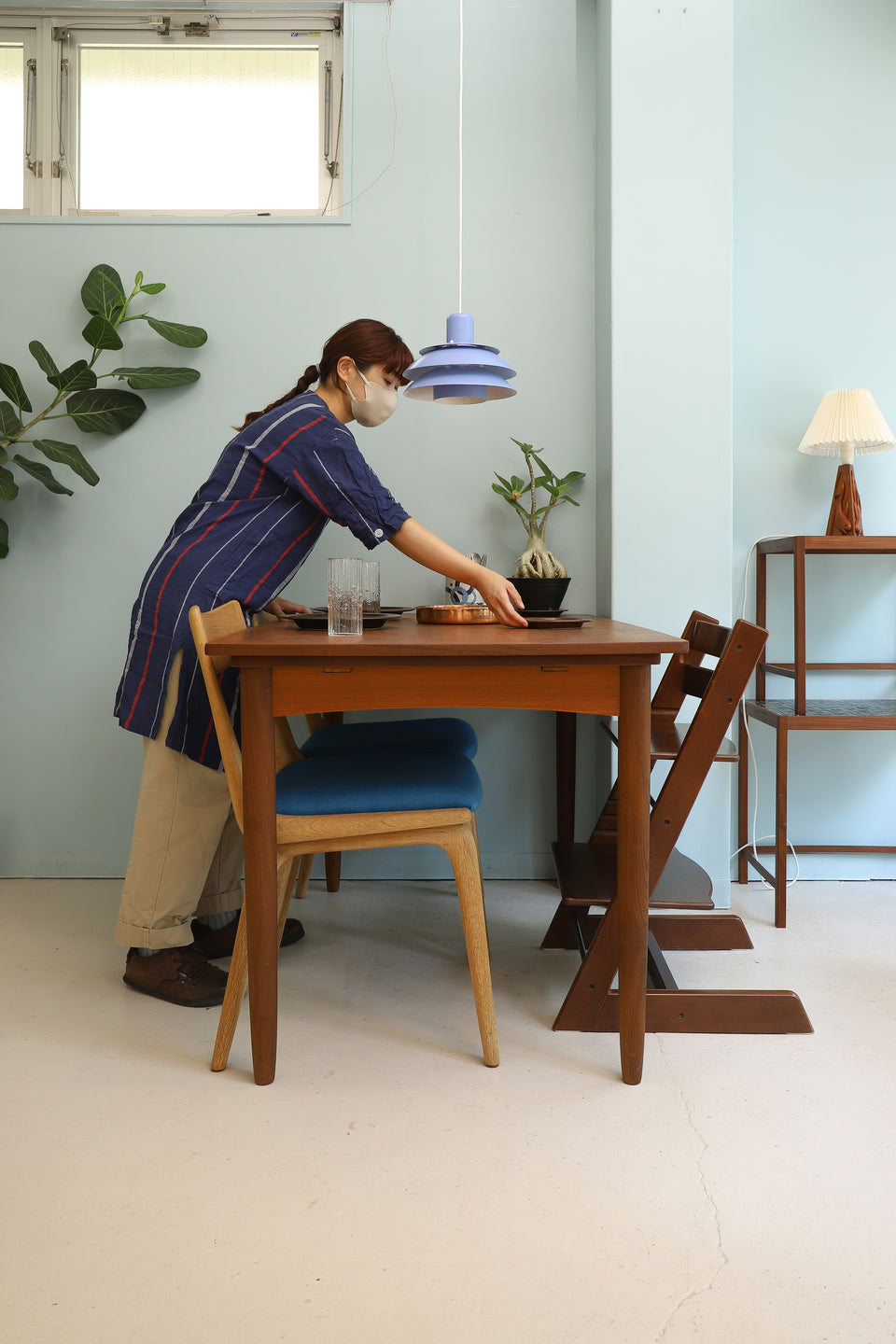 Extension Dining Table Danish Vintage/デンマークヴィンテージ エクステンション ダイニングテーブル 北欧家具