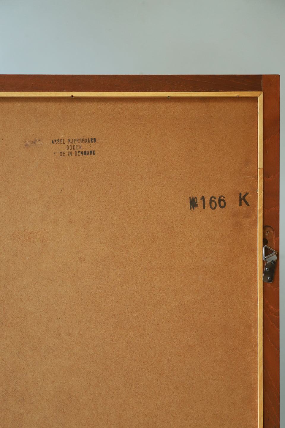 Aksel Kjersgaard Teak Mirror Model166 Kai Kristiansen/デンマークヴィンテージ アクセル・キアスゴー ウォールミラー チーク材 カイ・クリスチャンセン