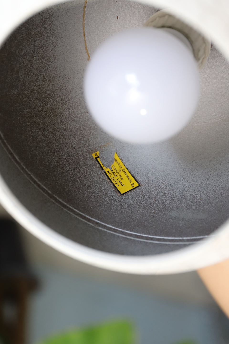 Steber Manufacturing Co. Orblite Table Lamp US Vintage/アメリカヴィンテージ テーブルランプ ミッドセンチュリー 間接照明