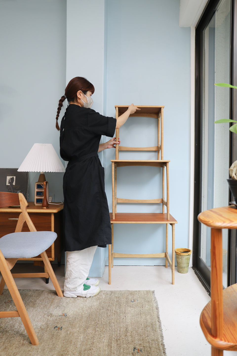 UK Vintage Nesting Table/イギリスヴィンテージ ネストテーブル サイドテーブル チーク材